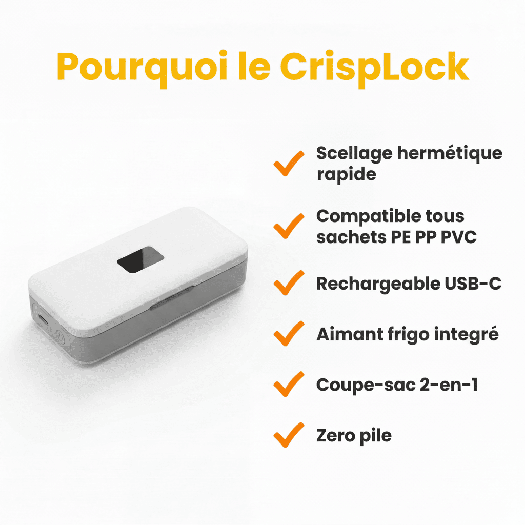 CrispLock — La Scelleuse Anti-Gaspi™